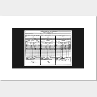 Robbie Lawler vs Carlos Condit Scorecard Posters and Art